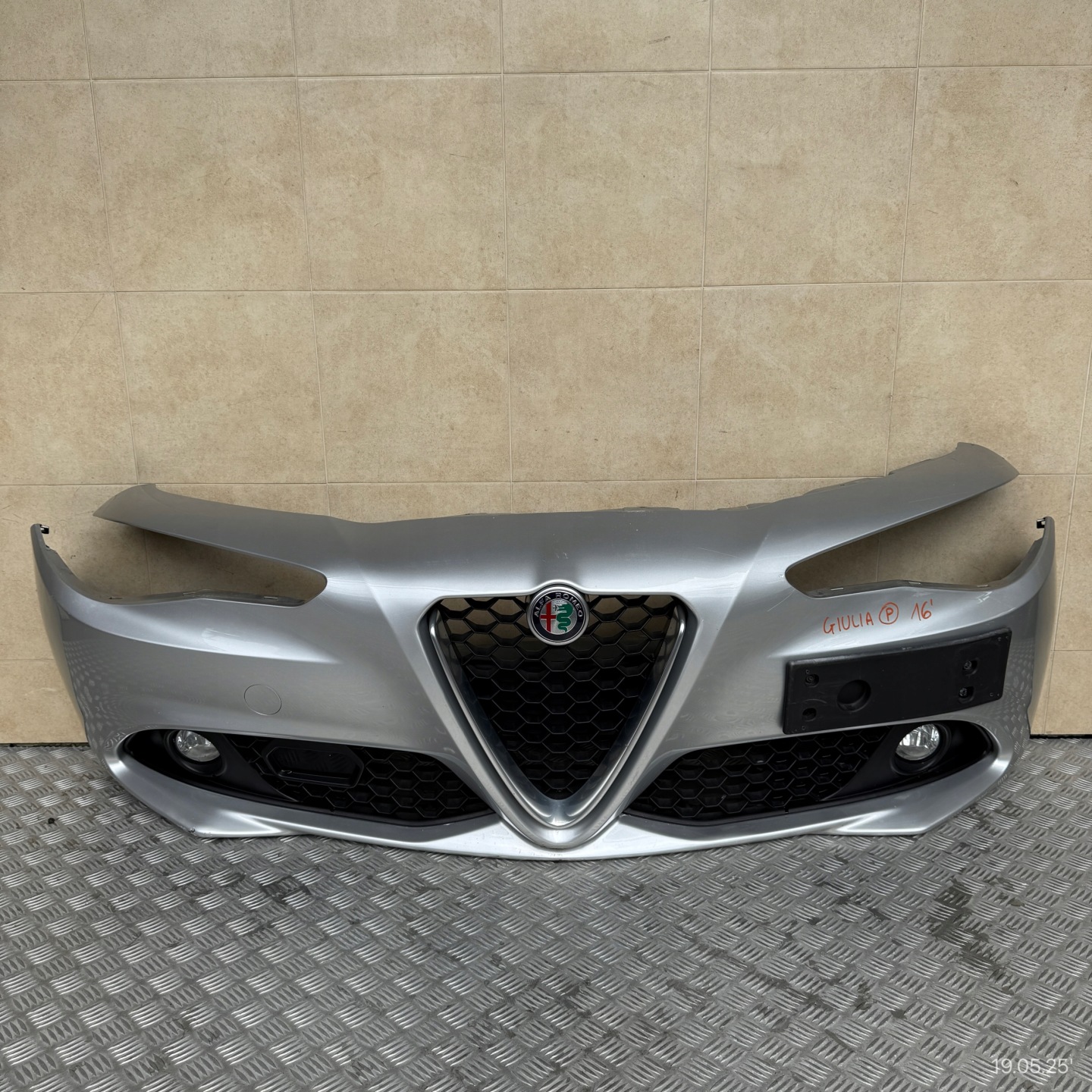 front bumper complete ALFA ROMEO GIULIA 2016 ROK