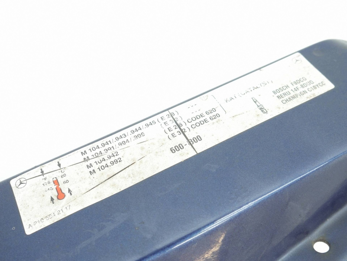 front upper panel front MERCEDES SL R129 94r