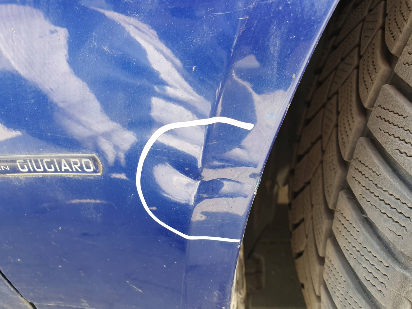 fender right front 586A ALFA ROMEO BRERA