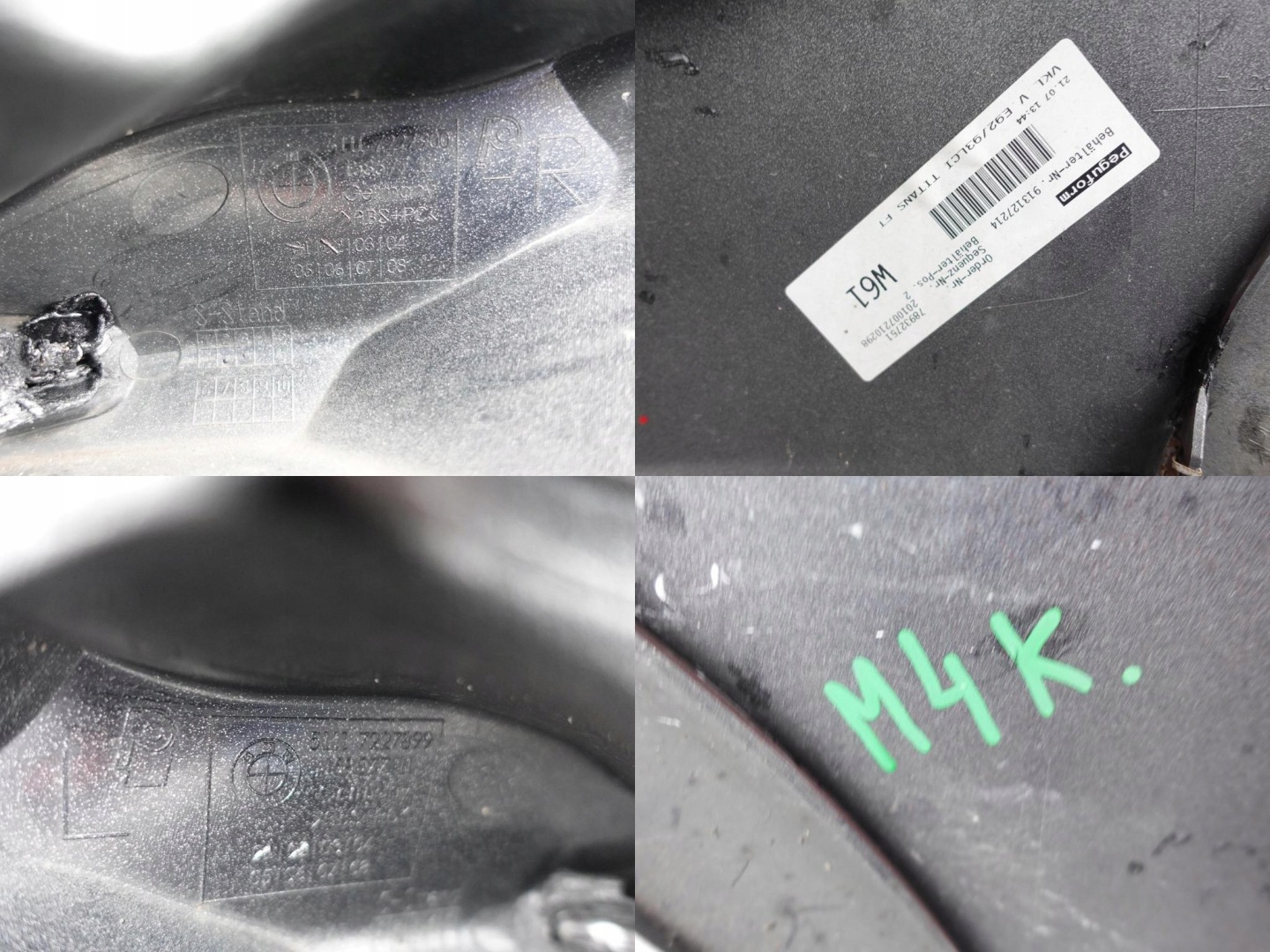 BMW 3 E92 E93 LCI 10-13 bumper front *washer*