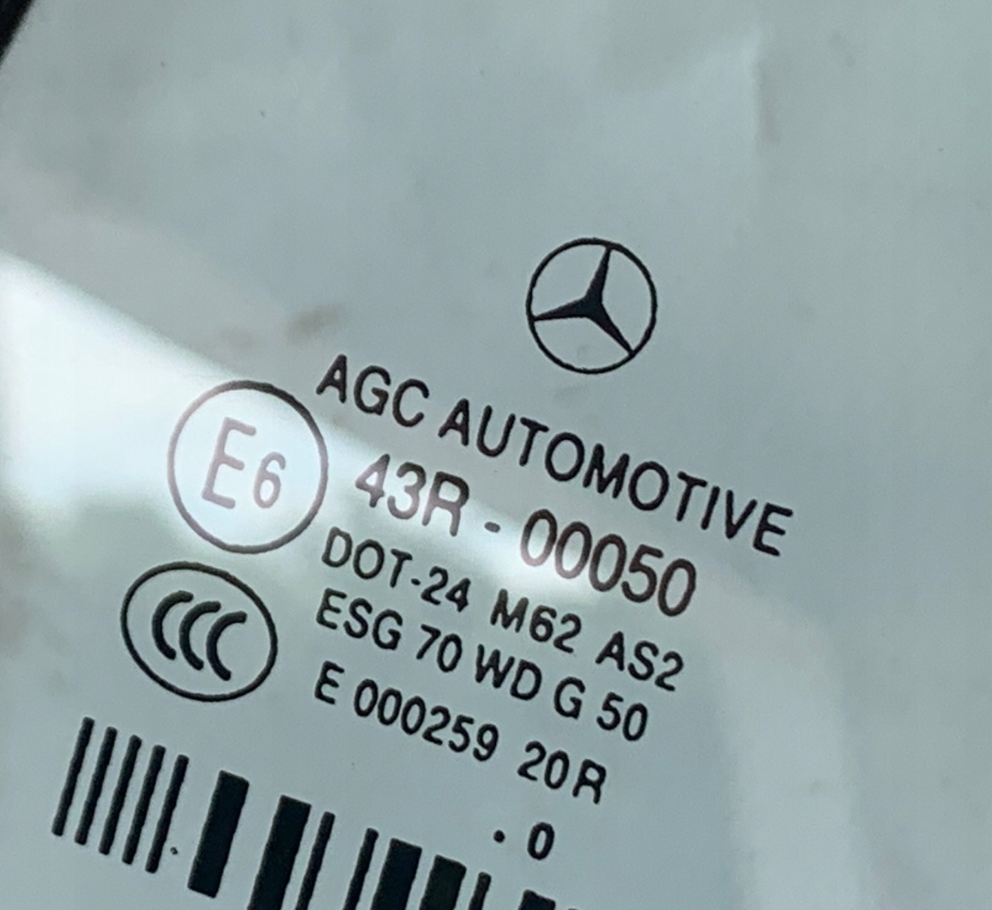 # window mechanism left rear part MERCEDES E COUPE W207