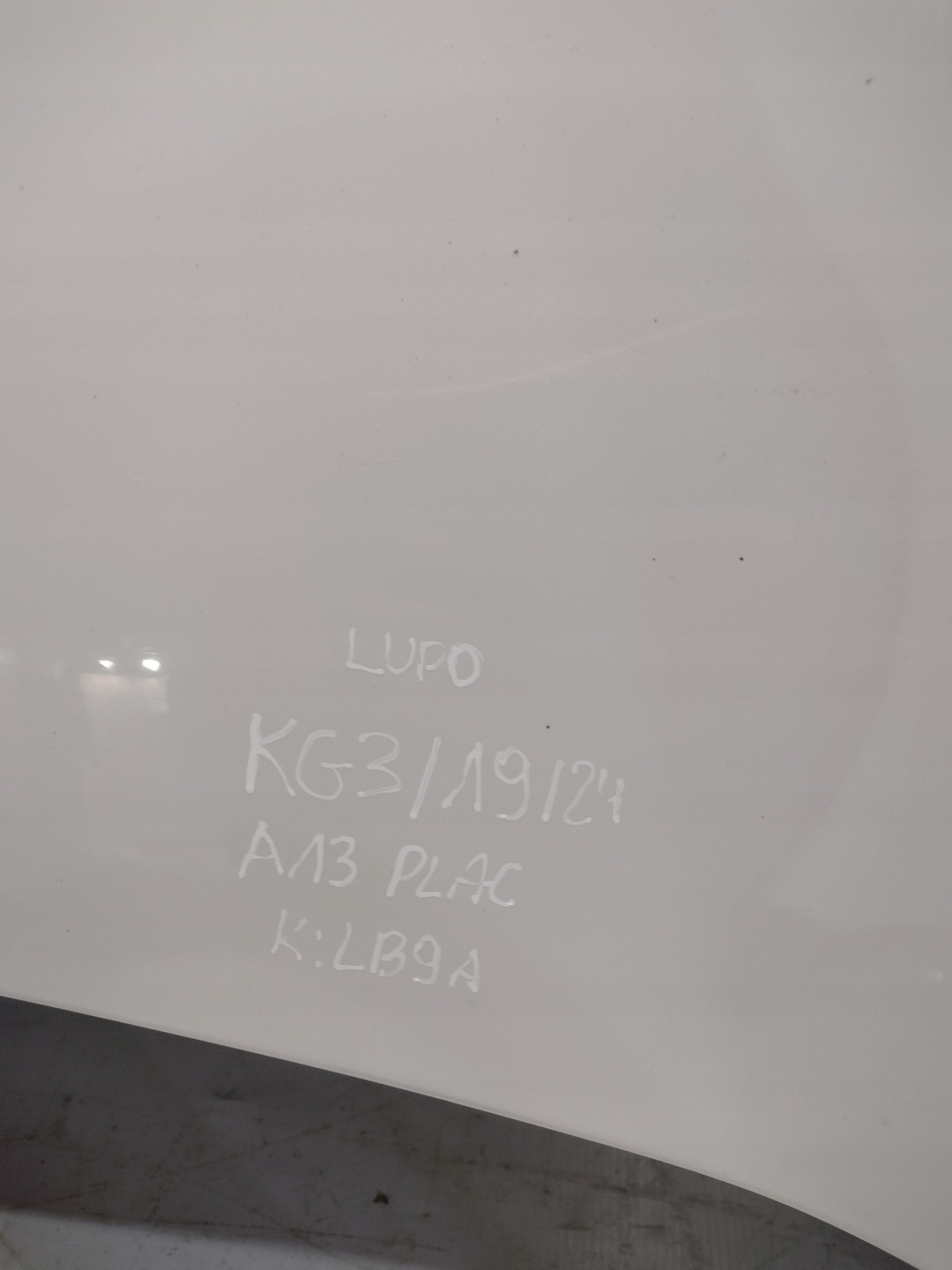 Capot Volkswagen Lupo k: LB9A