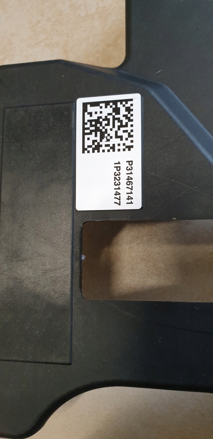 couverture couvre siège gauche avant VOLVO XC90 II
