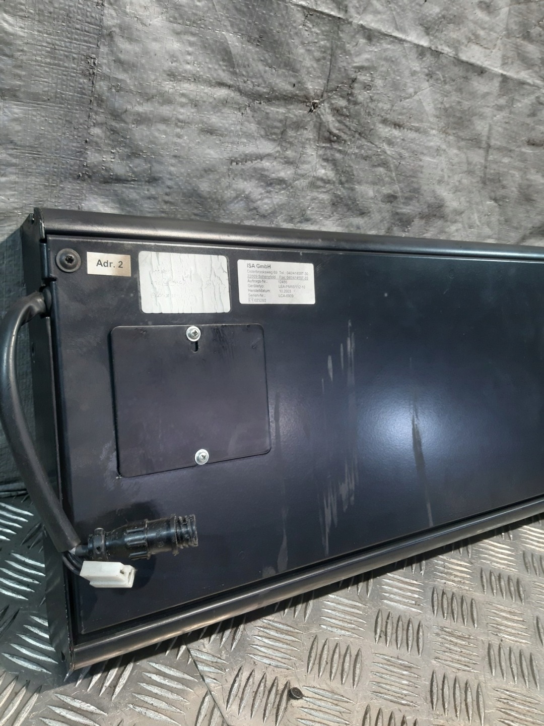 display sign INFORMACYJNA ISA 12486 LEA-PM16/112-10