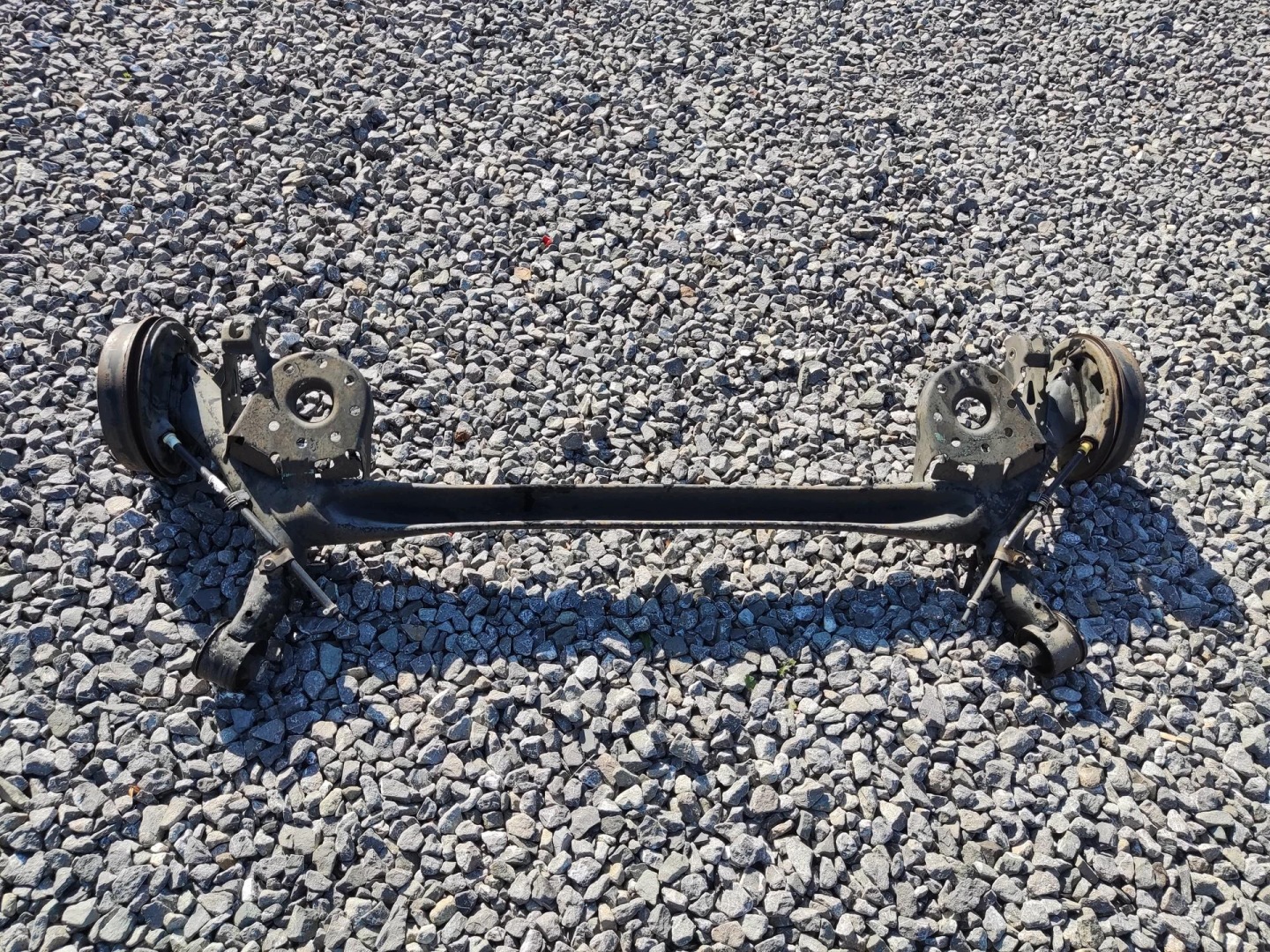 sider axis OSKA rear part rear complete TOYOTA YARIS III 2011-2017