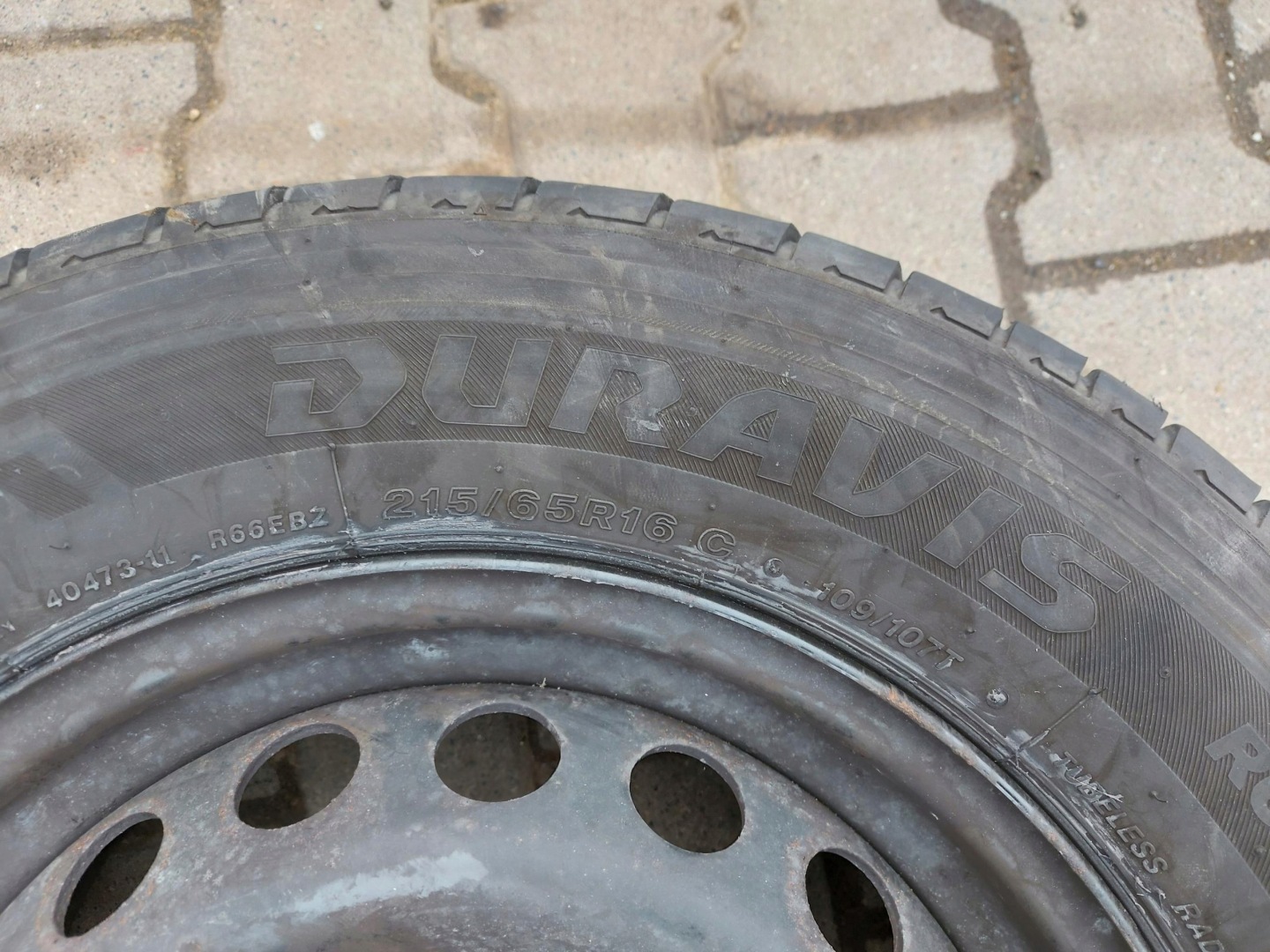 Ford Transit Custom MK8 wheels discs tyres komplet 215/65R16C KK21-1015-CA