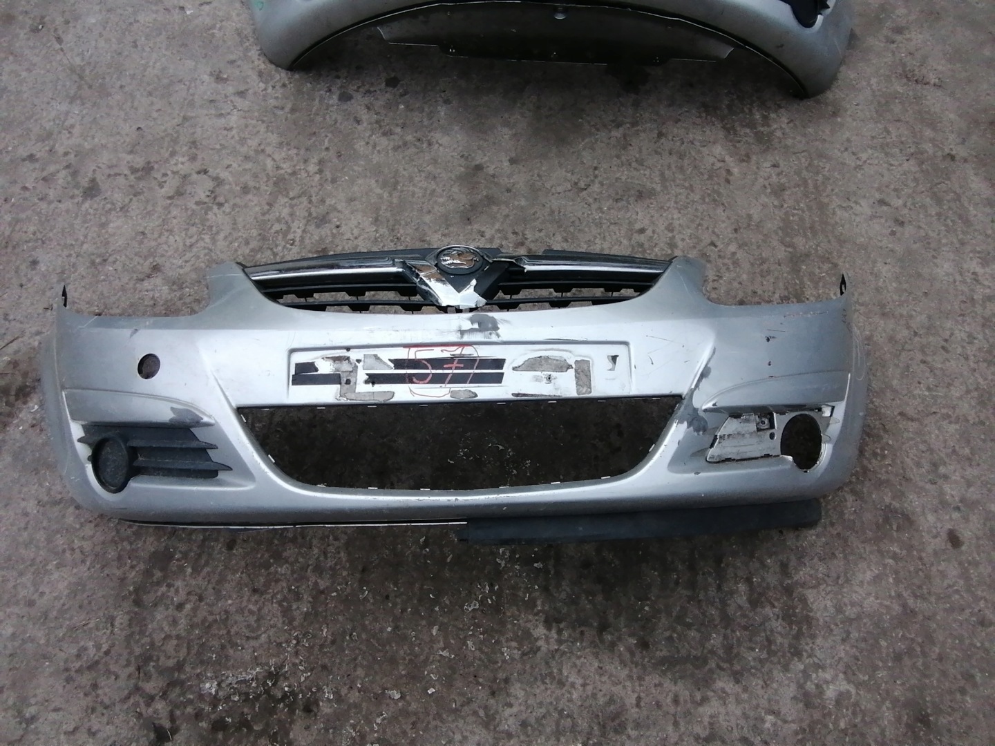 bumper OPEL CORSA D Z157 DO MALOWANIA