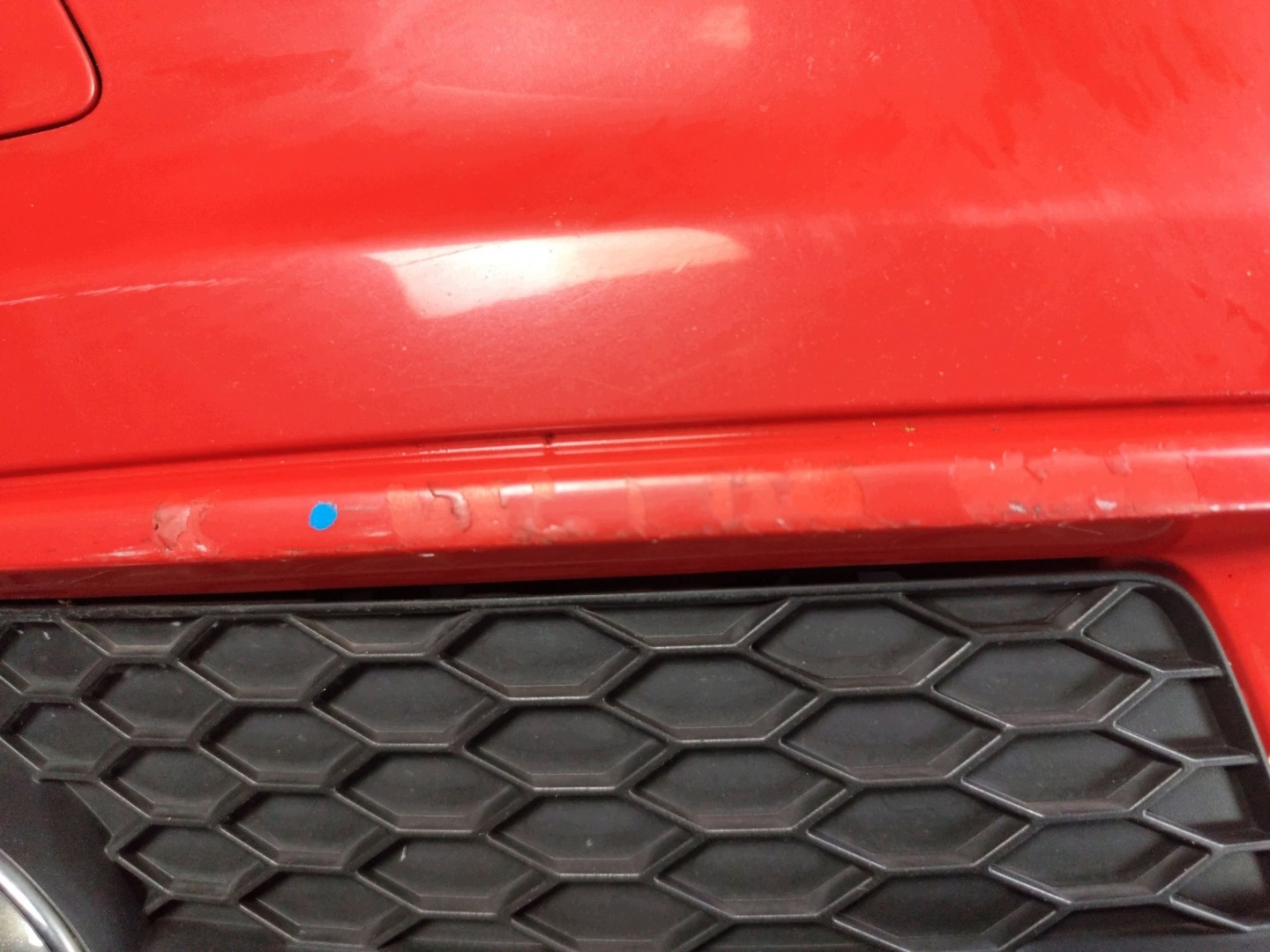 bumper front front AUDI Q3 and 8U (2011-2014) KOD LAKIERU LZ3M