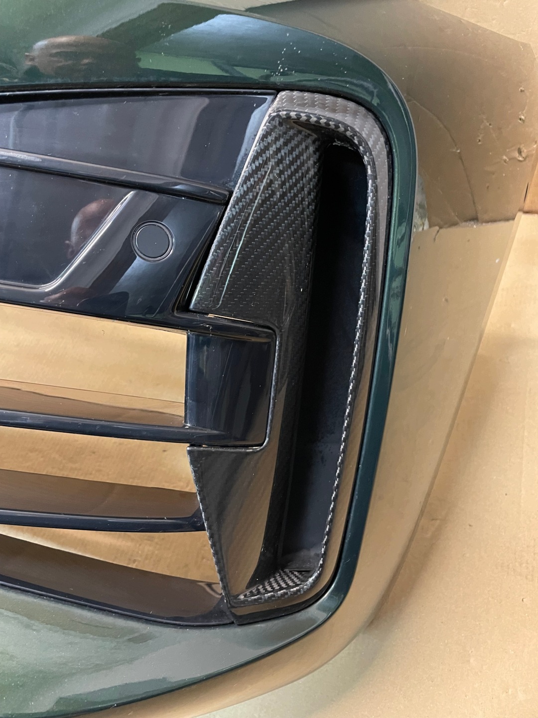 bumper front 6 X PDC + CARBON complete BMW 4 G22 G23 M440iX C4E IDEAL
