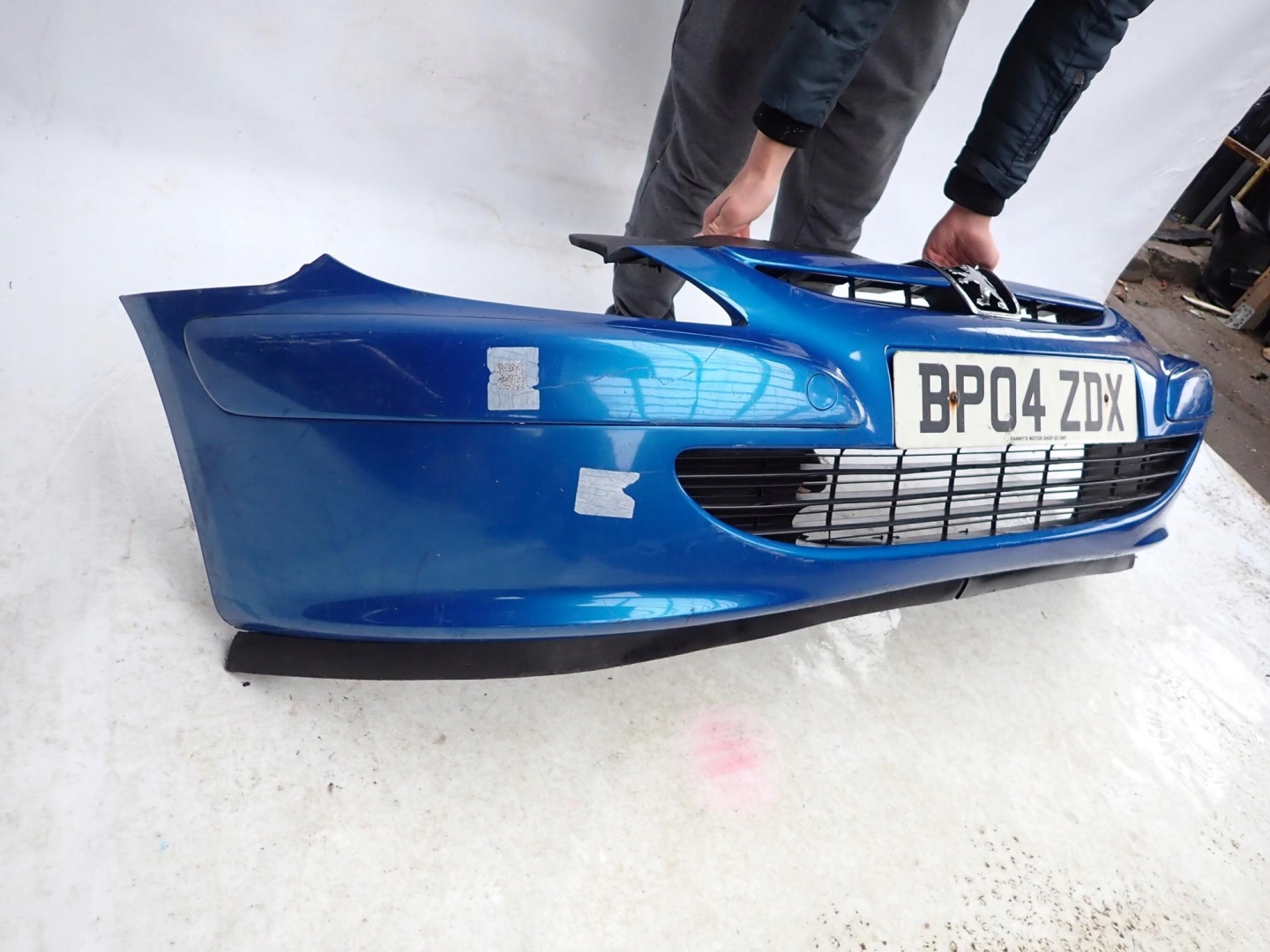 PEUGEOT 307 01-05 bumper front front