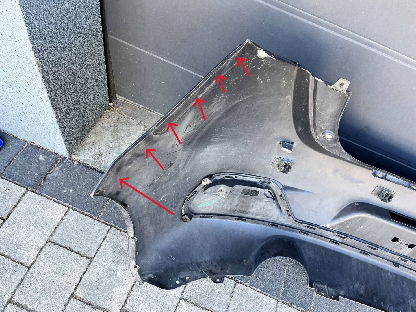 bumper rear KIA CEED 86611-A2000 @M