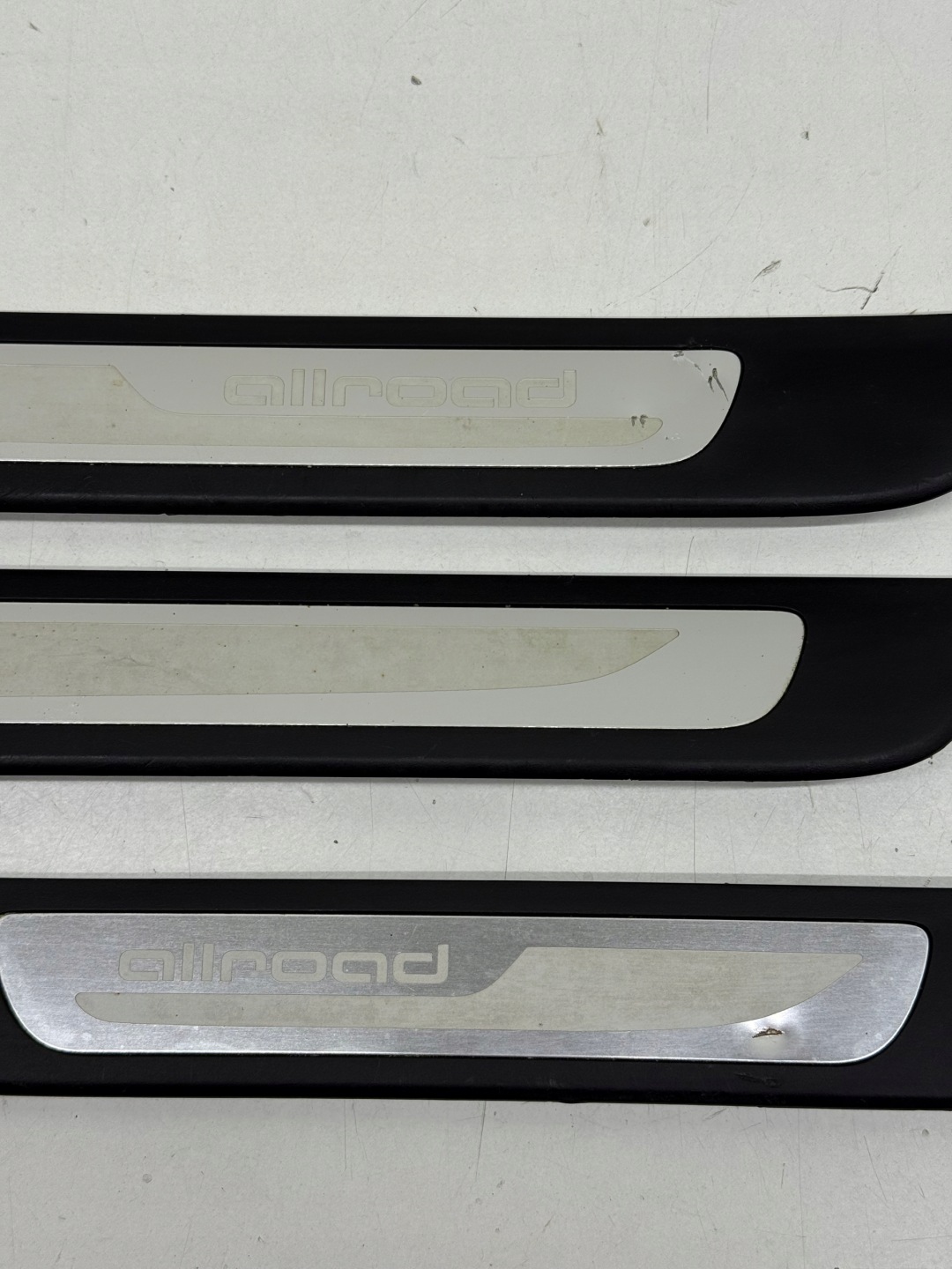 AUDI A6 C7 ALLROAD mouldings caps threshold KOMPLET
