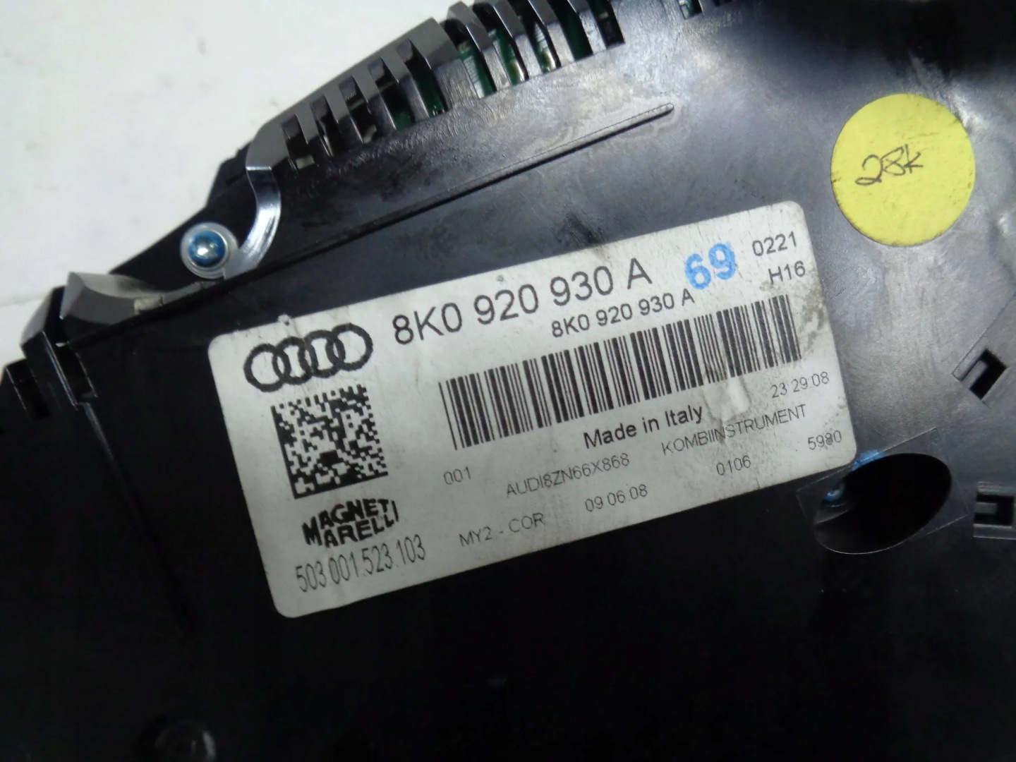 AUDI A4 B8 3.2FSI dials dials EUROPA 8K0920930A