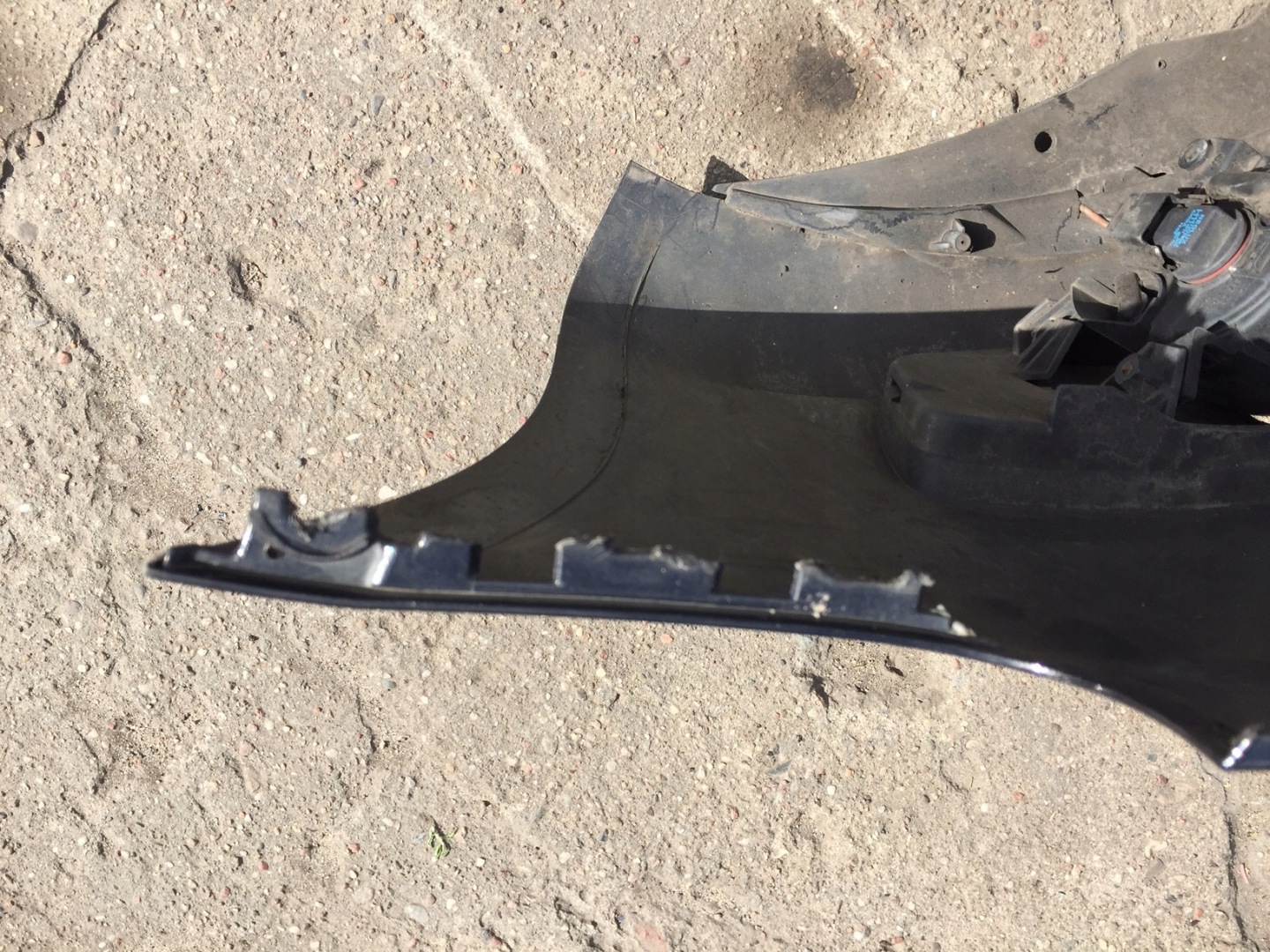 AUDI A3 8P LIFT nárazník předek přední LZ7L