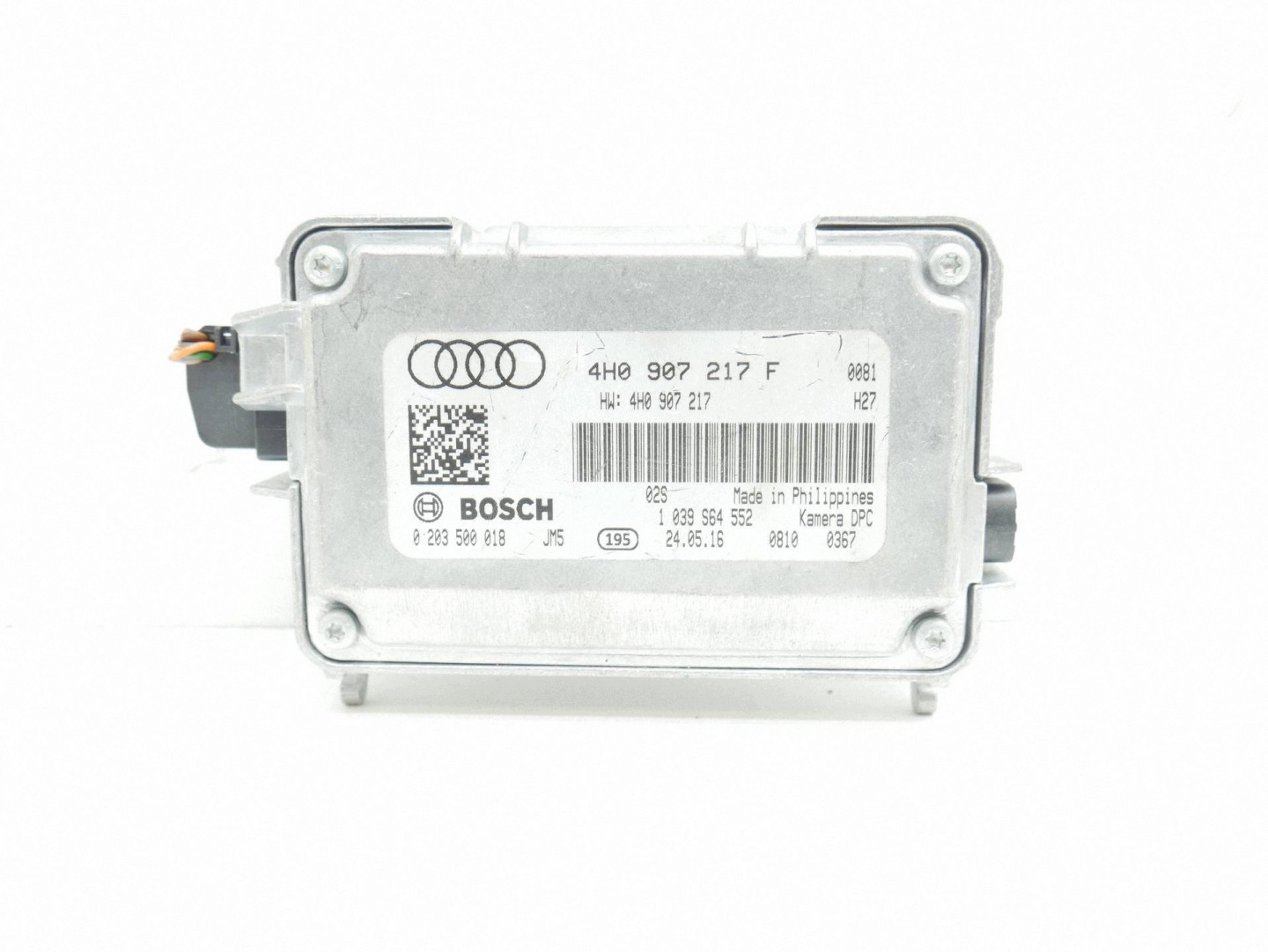 KAMERA windows front ASYSTENT changes supports 4H0907217F AUDI A7 4G LIFT