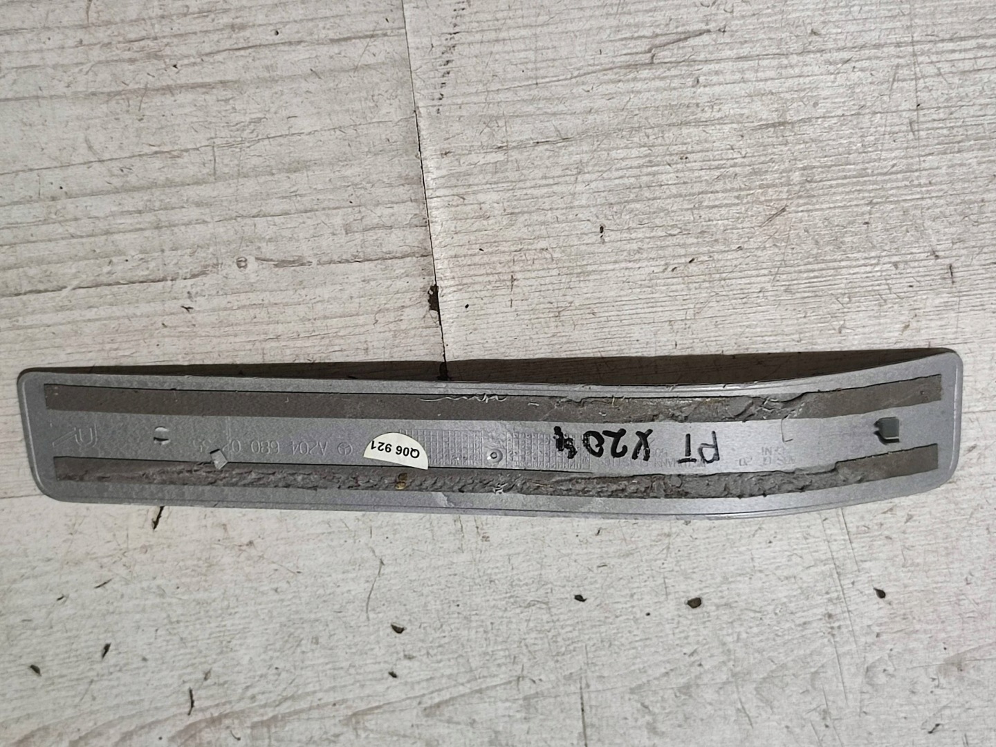 Mercedes-Benz GLK (X204) 2013 rear part side right moulding threshold