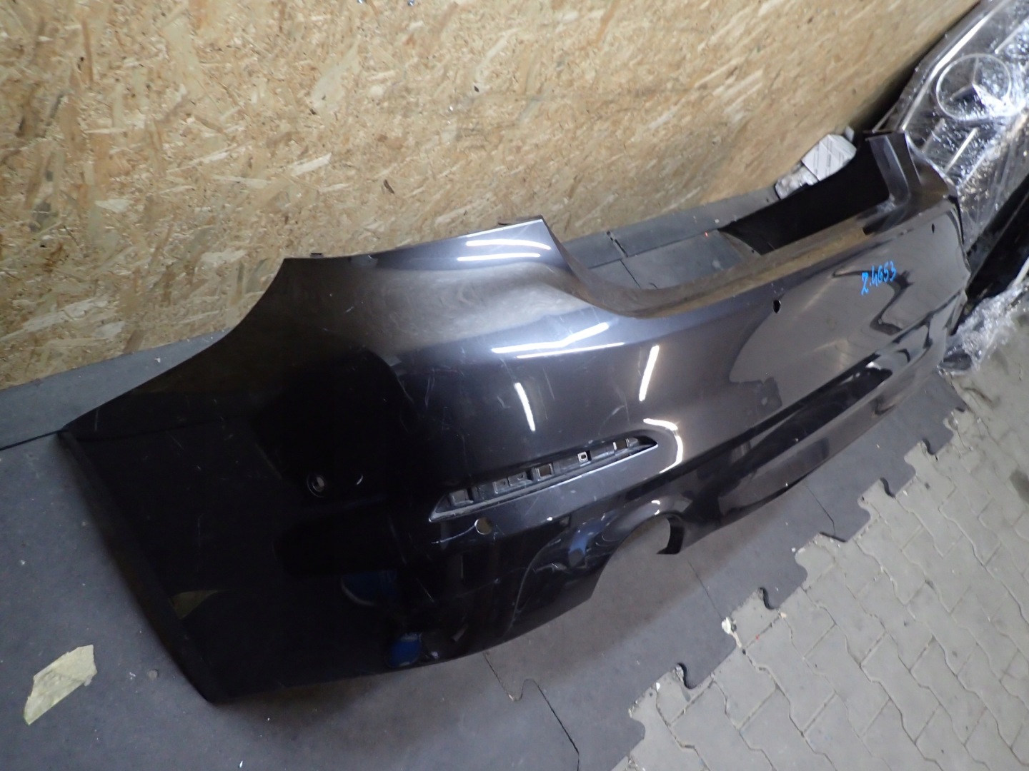 bumper rear part BMW 5 V G30 sedan