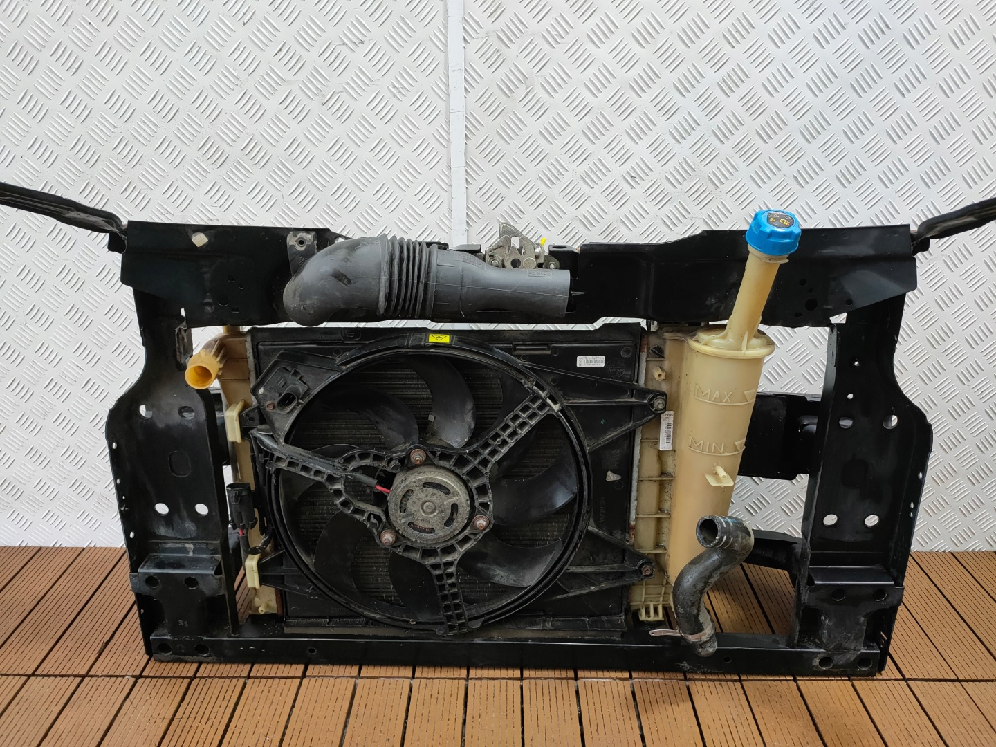FORD KA MK2 08-16 1.2 8V support panel for radiators radiator fan KPL
