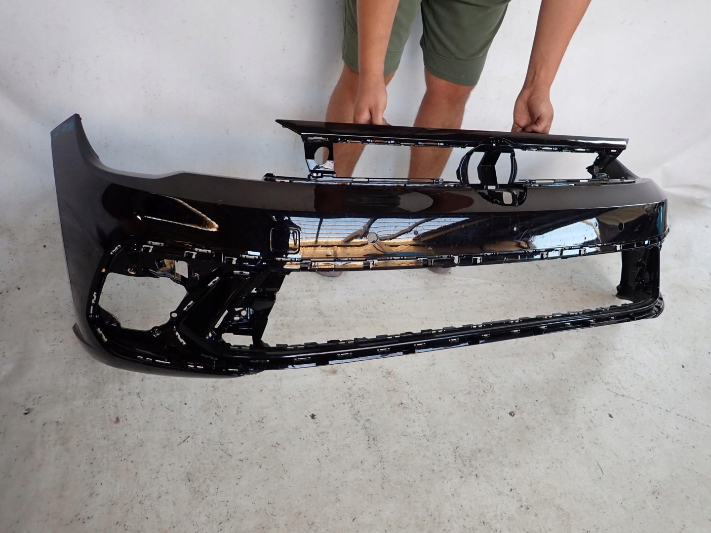 VW POLO VI 6 2G LIFT 21-> bumper front front PDC