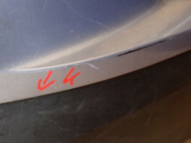OPEL MOKKA B 20- front bumper front
