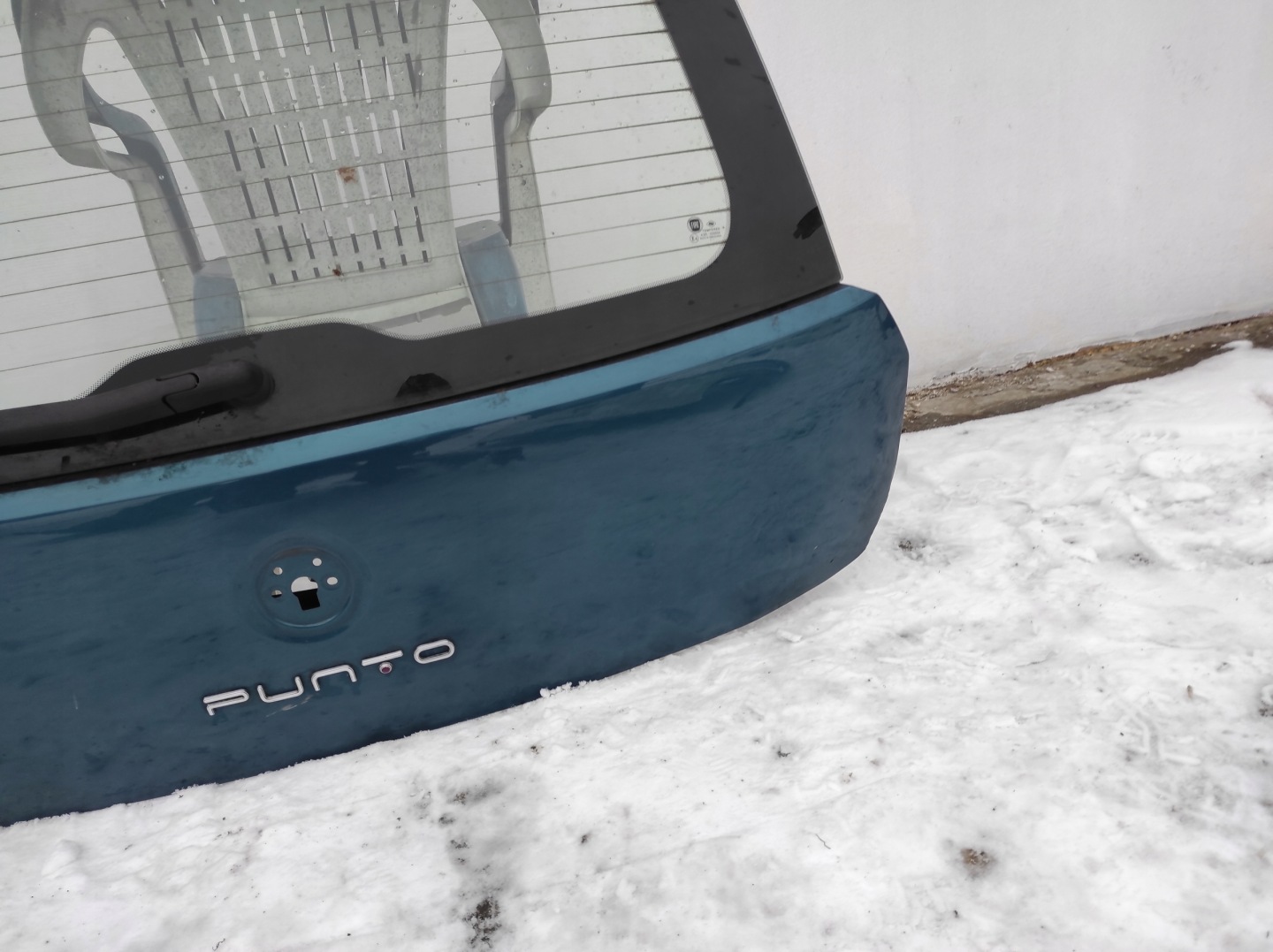 trunk door boot FIAT PUNTO unprotected 326
