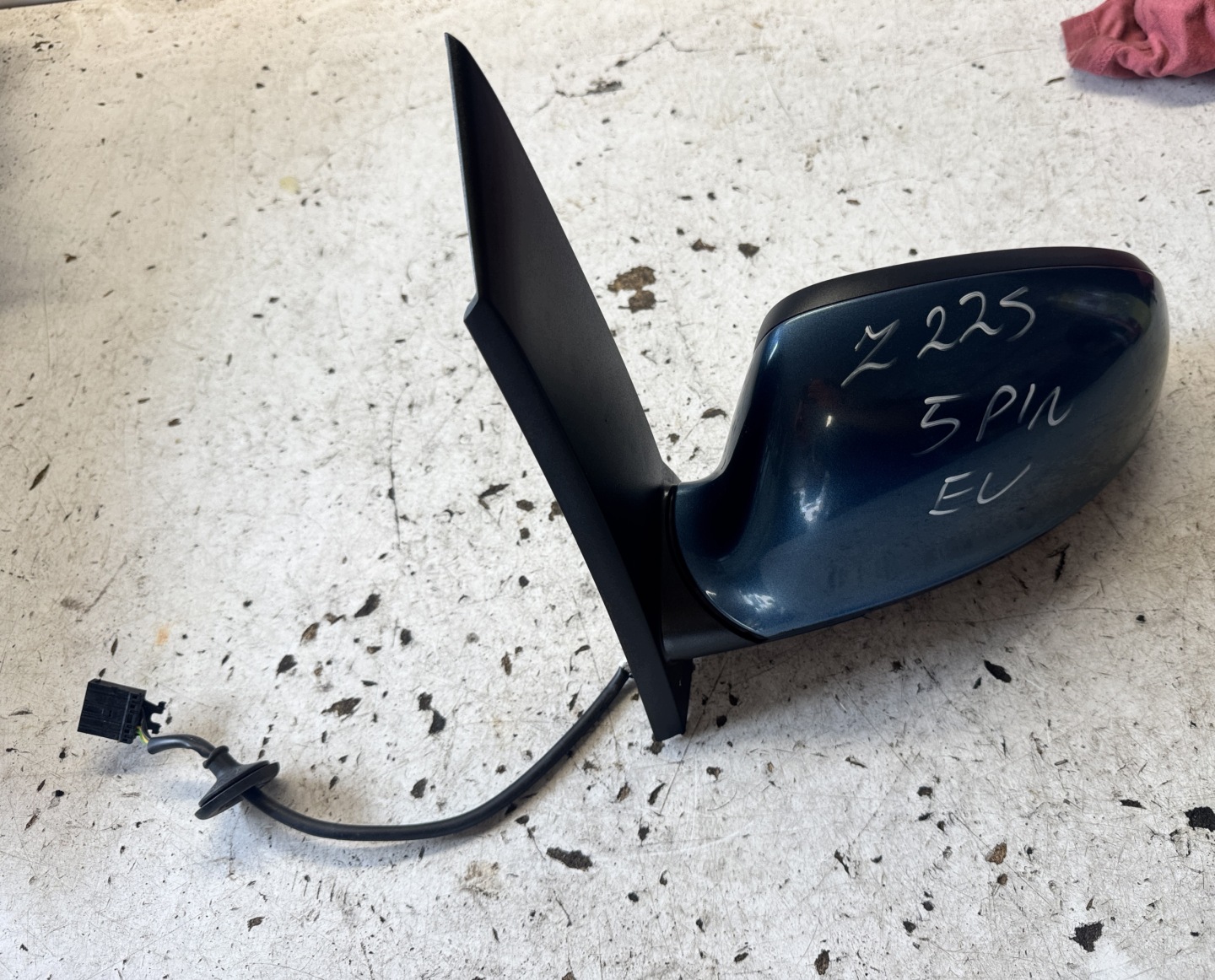 OPEL ASTRA J 4 mirror left electrics GRZANE 5 PIN Z22S EUROPA