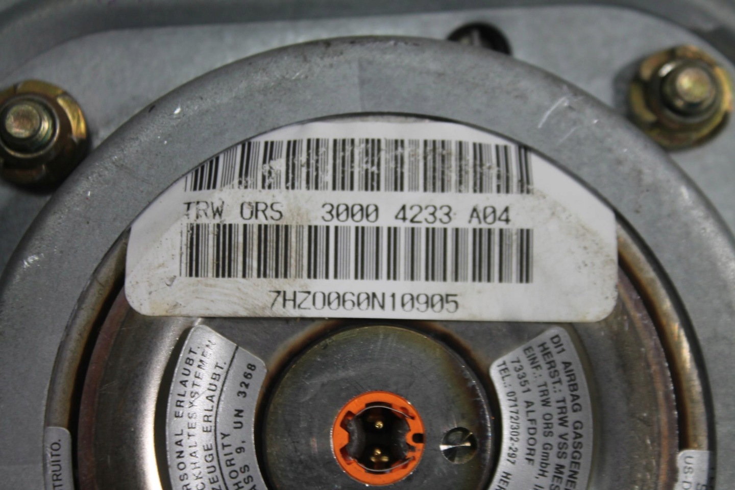 AIRBAG Airbag Deckel LAND ROVER DISCOVERY II