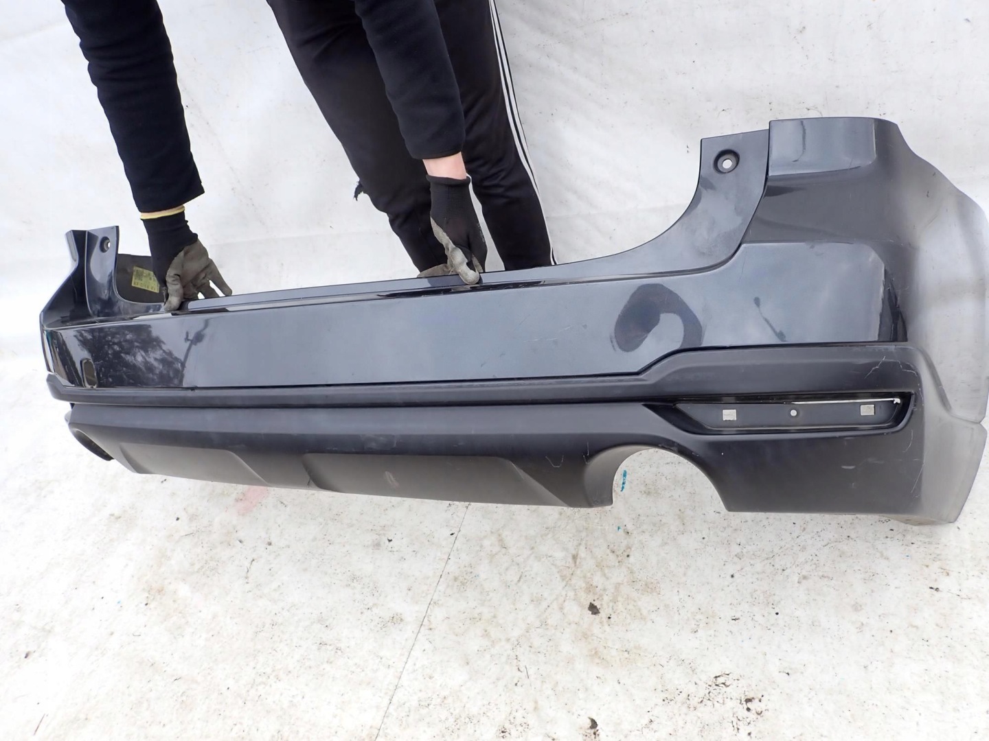 SUBARU FORESTER IV 4 12-18 bumper rear part rear