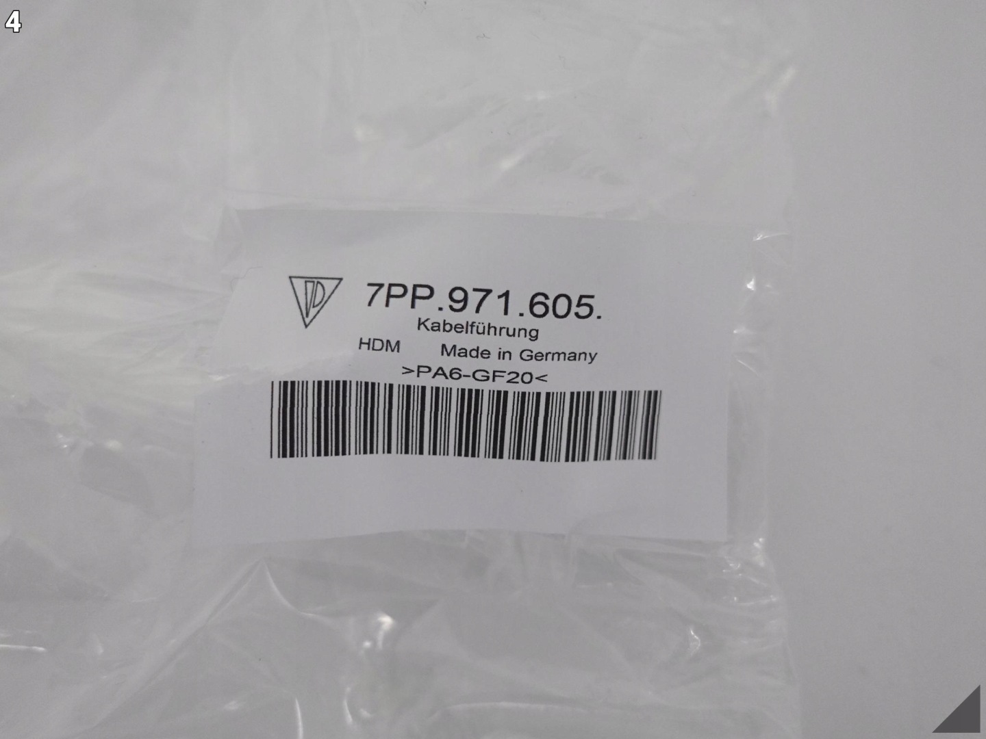 PORSCHE 9Y0915343A HYBRID bracket for KABEL wiring