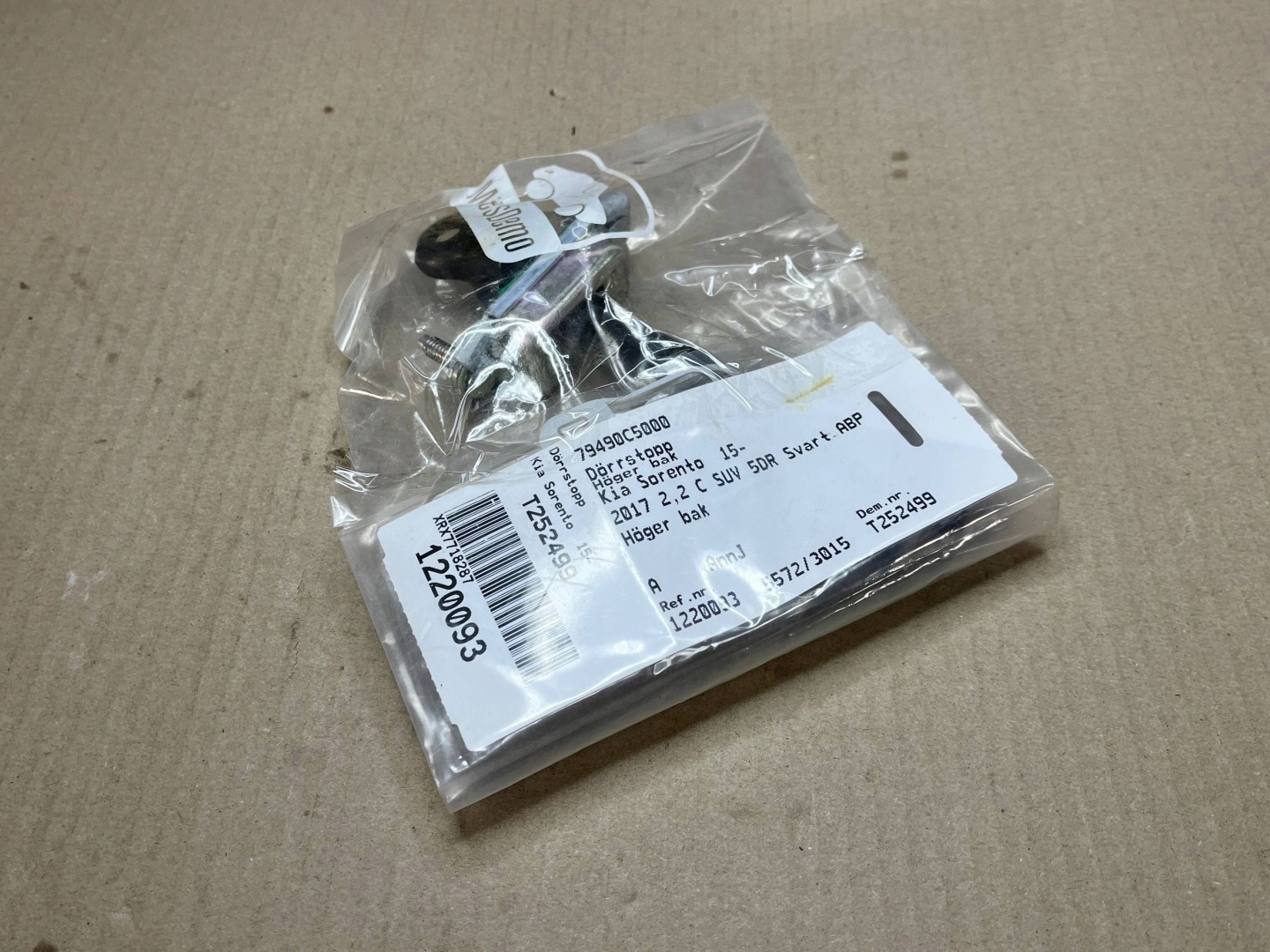 limiter door tylnych KIA Sorento 79490C5000