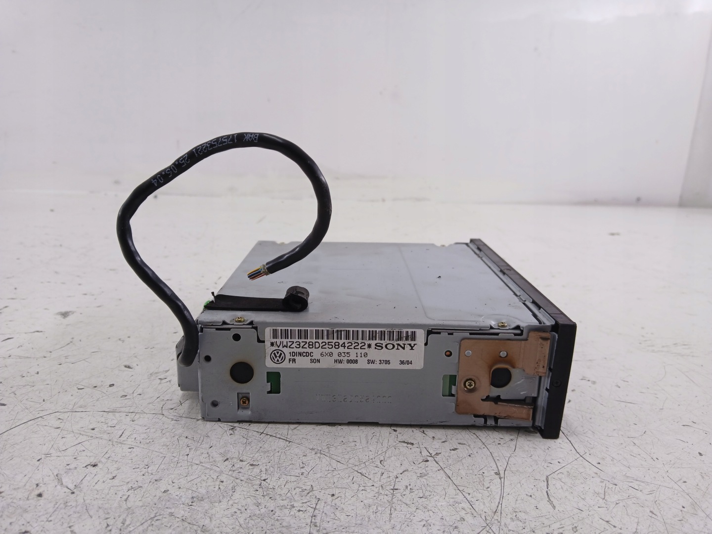 VW POLO 9N Wechsler PLYT CD 6 DISC