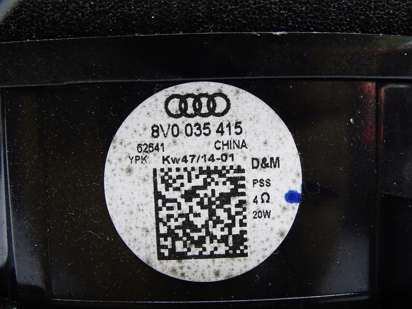 speaker door front front right left AUDI A3 S3 8V 8V0035415