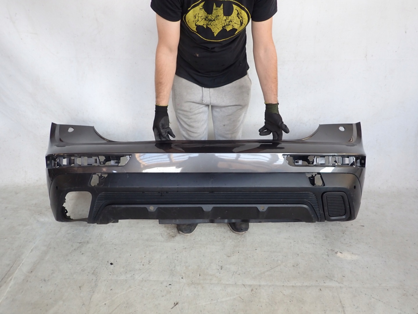 CITROEN DS7 CROSSBACK 17- bumper rear part rear PDC 9820508977