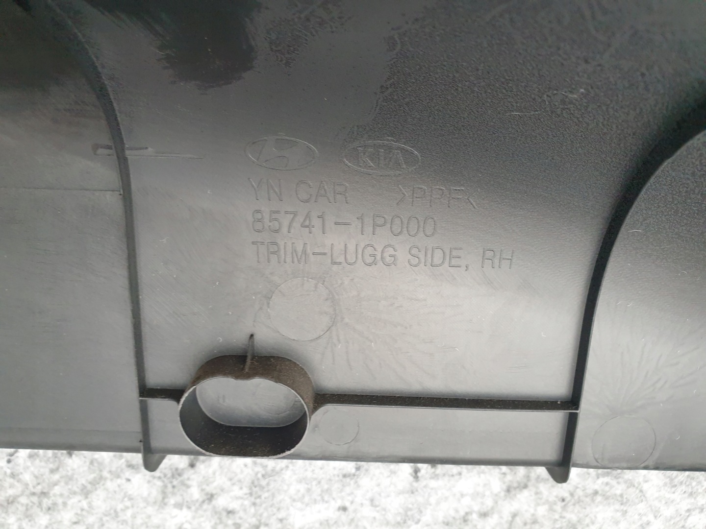 mats upholstery side boot KIA VENGA 2009