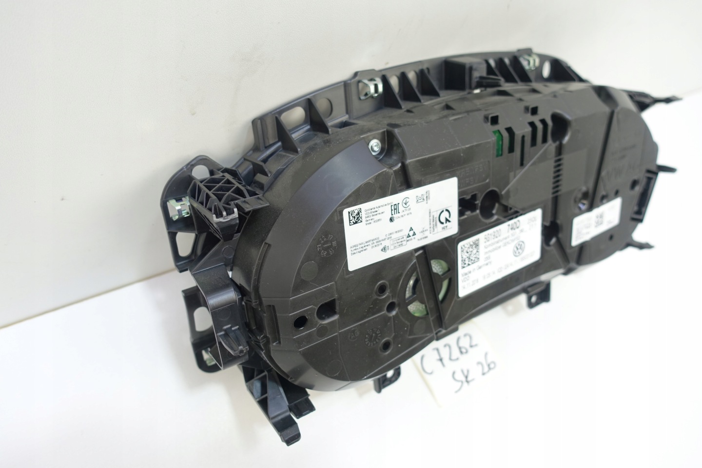 dials dials VW GOLF VII 7 5G 49866KM 5G1920740D