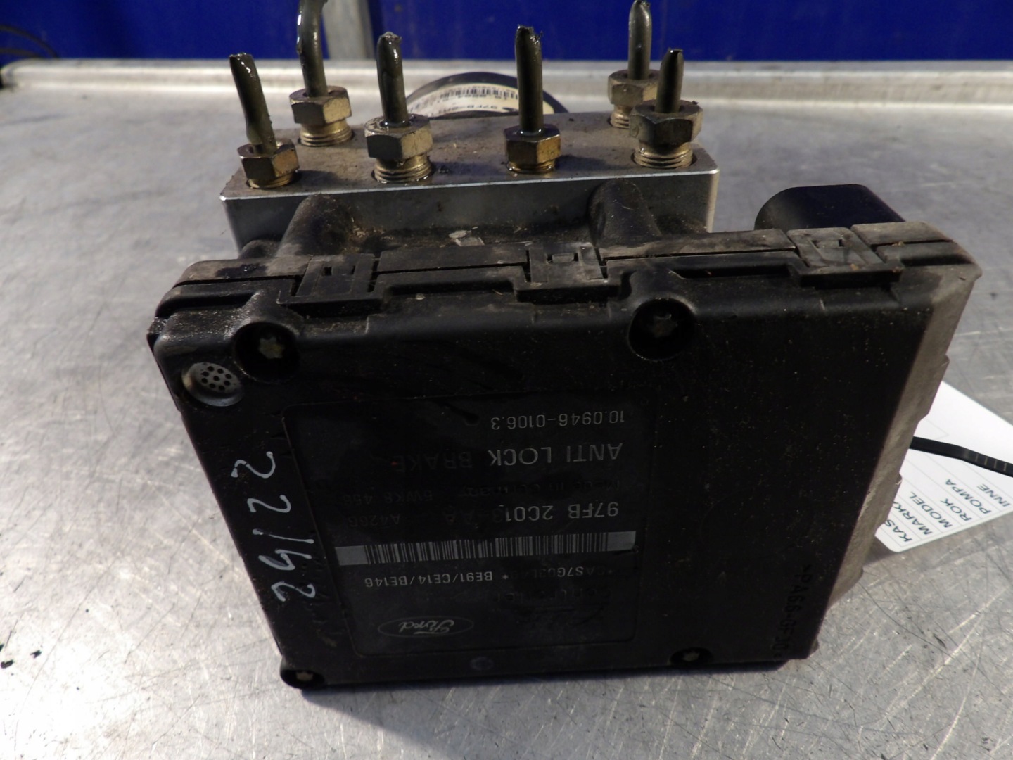 pumpa ABS Ford Escort VI 1,6B 97FB2C013AA