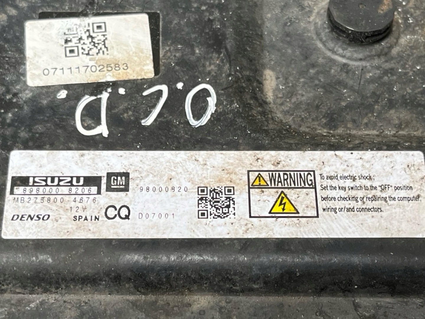 running board startowy Opel Corsa D 2007 98000820