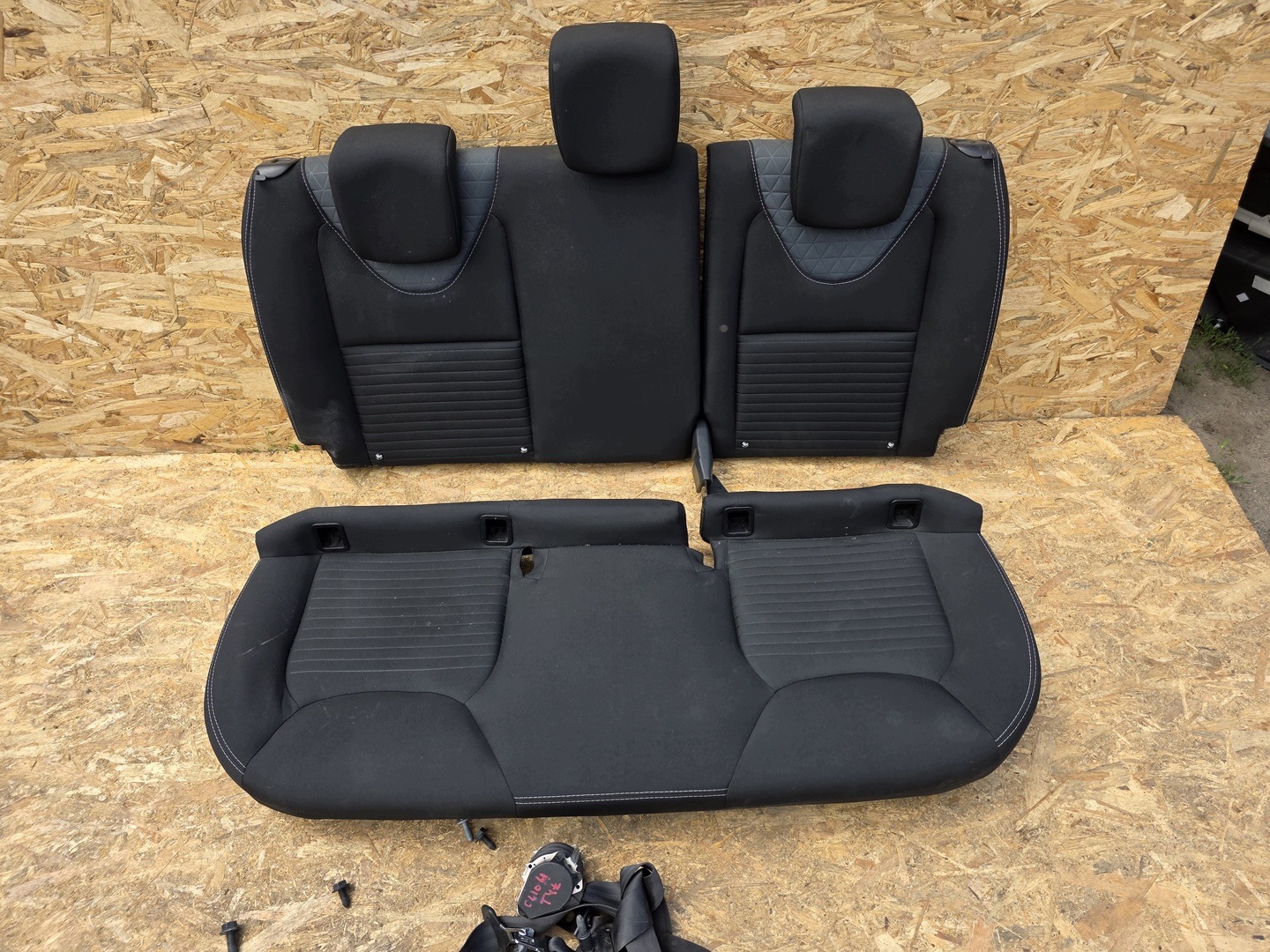 seats front KOMPLET RENAULT CLIO IV LIFT 2016-2019 original