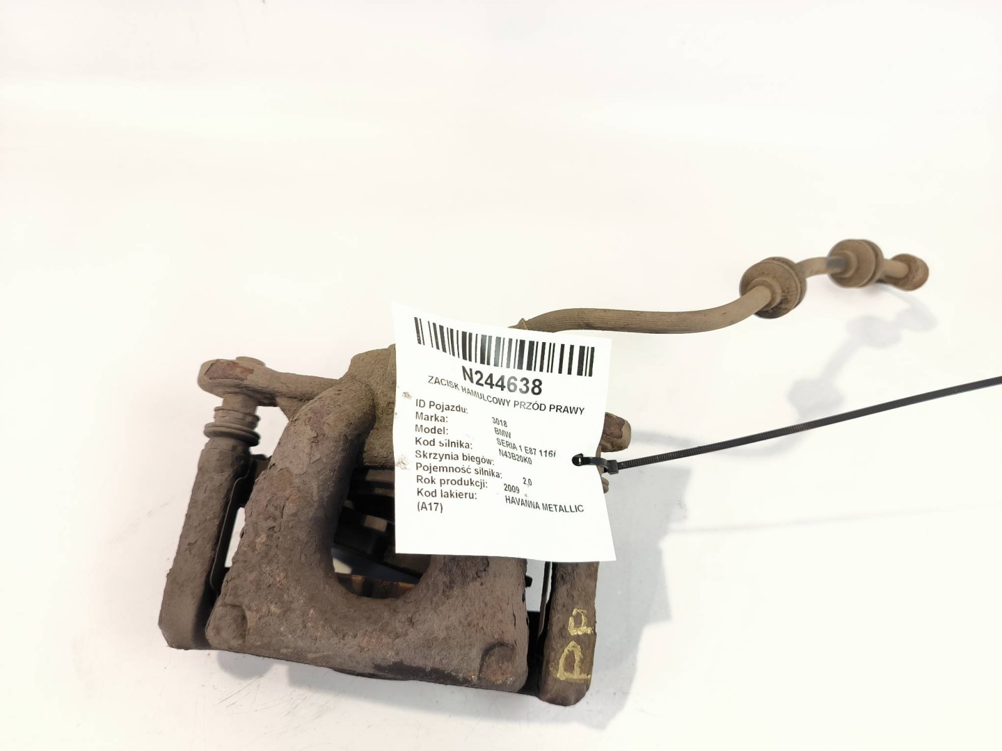 caliper brake front right BMW SERIA 1 E87 116i