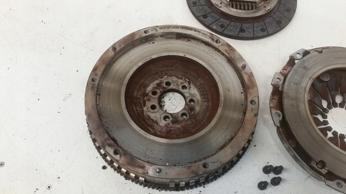 clutch sztywne wheel Valeo Renault Megane II