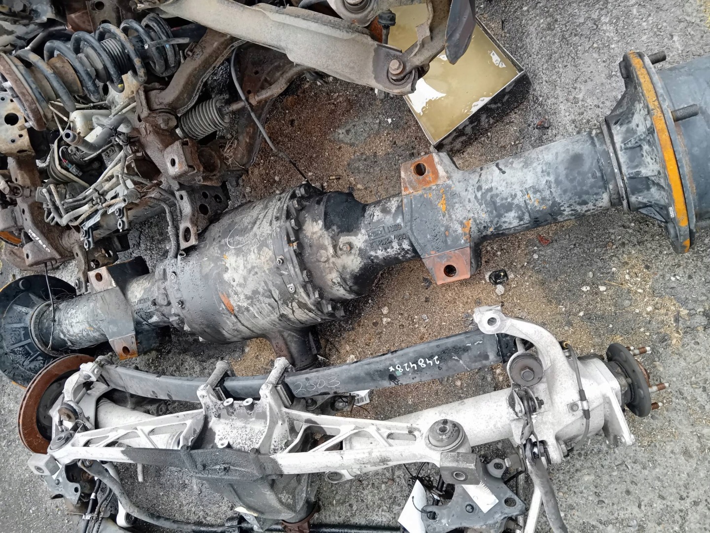 Differential hinten 2015 JCB 3CX