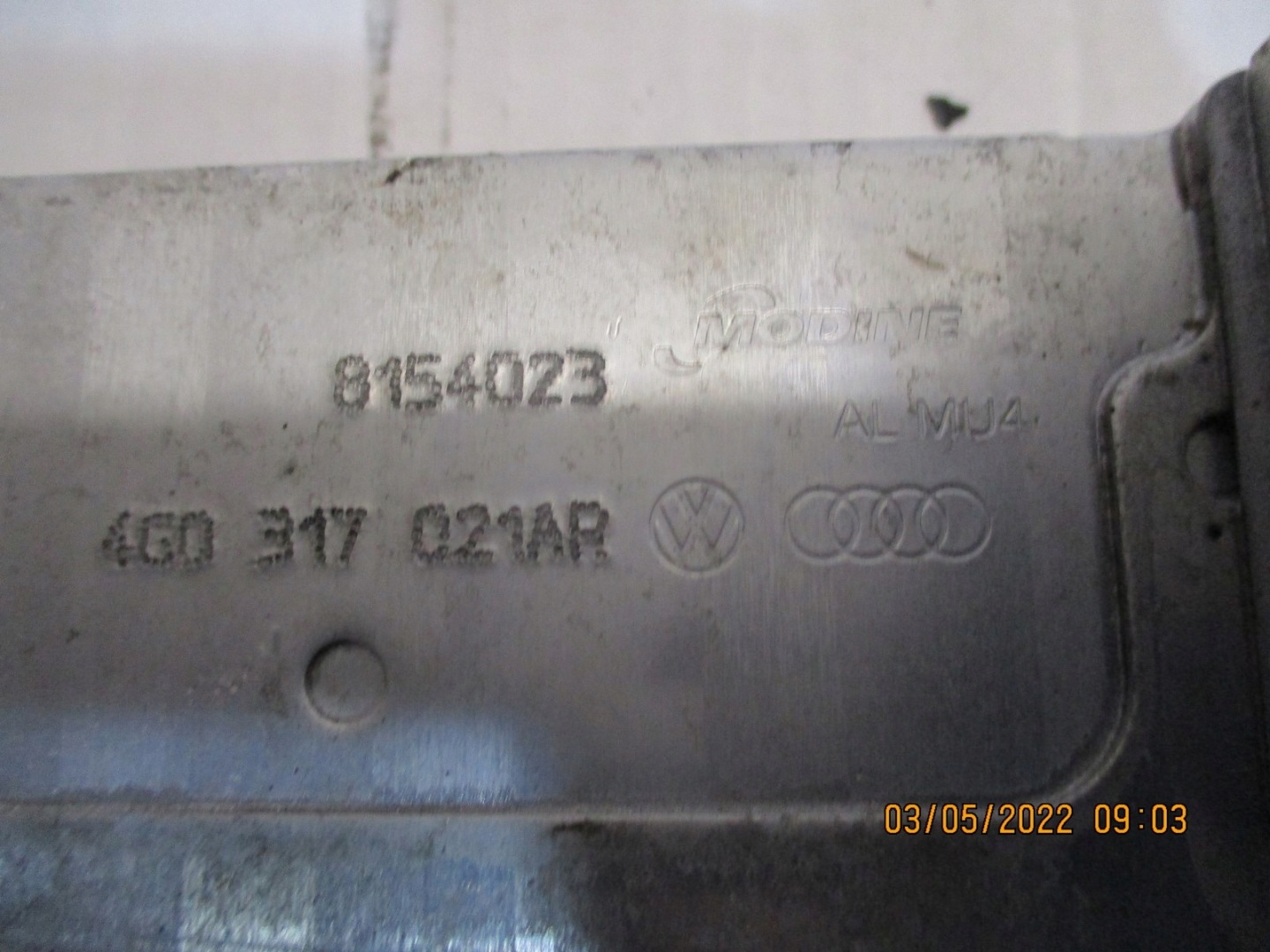 olaj hütö AUDI A6 4K0 2,0TDI 4G0317021AR