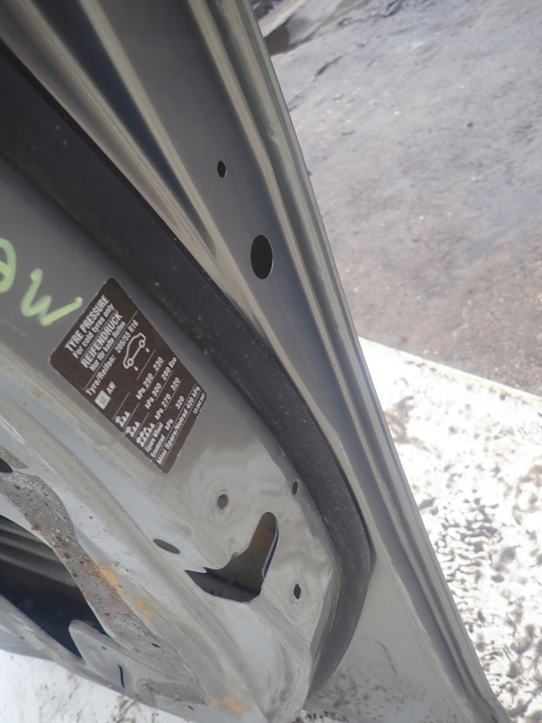 OPEL MERIVA B 10-17 door front front right