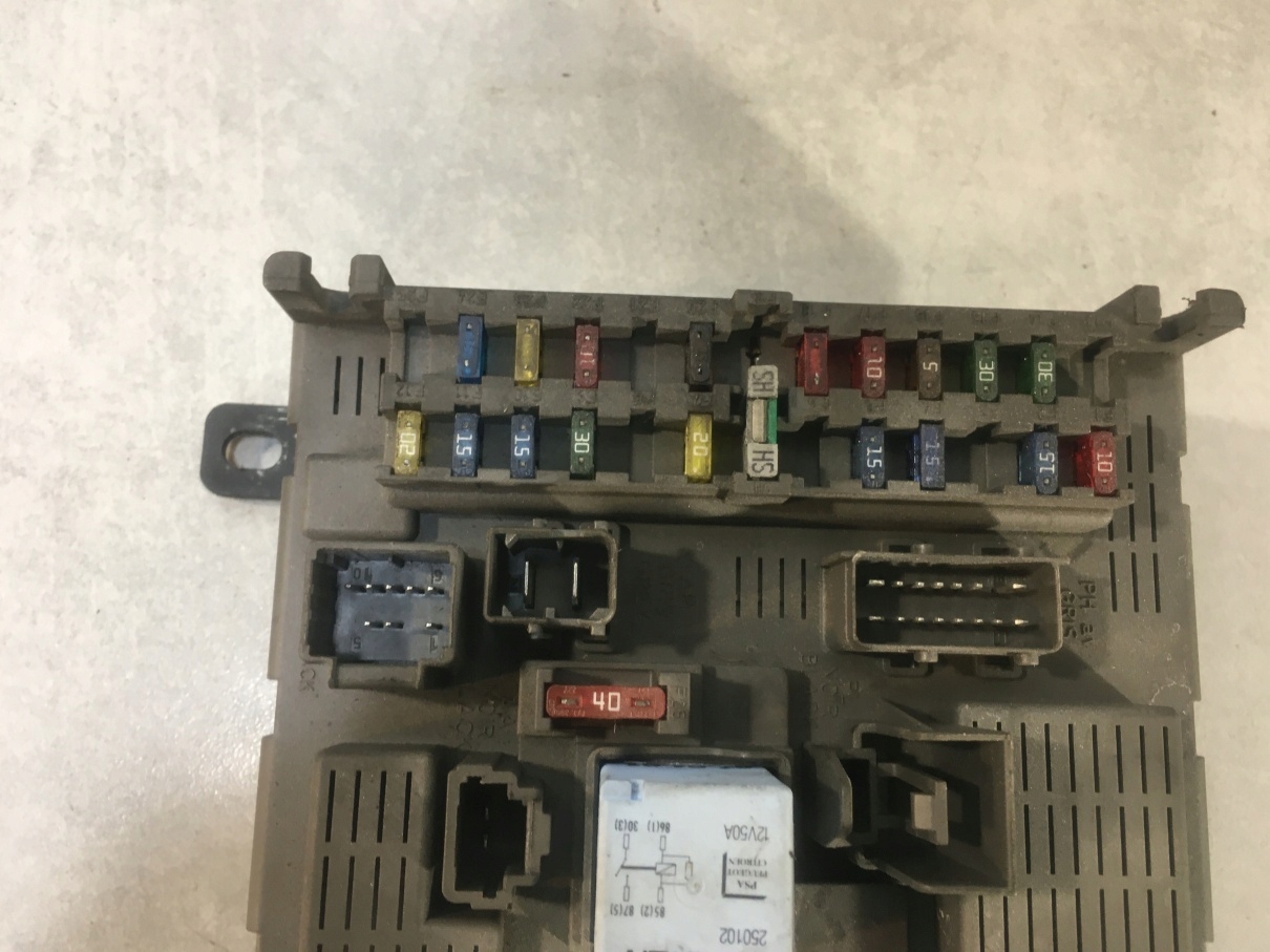 modulo BSI CITROEN C5 e 2.0 HDI 9637466180 98162200