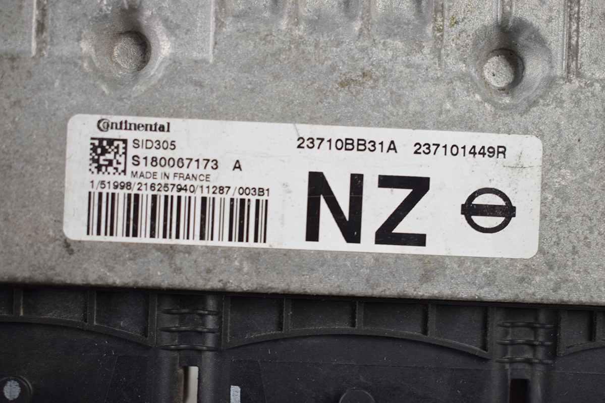 computer control unit NISSAN QASHQAI 23710BB31A