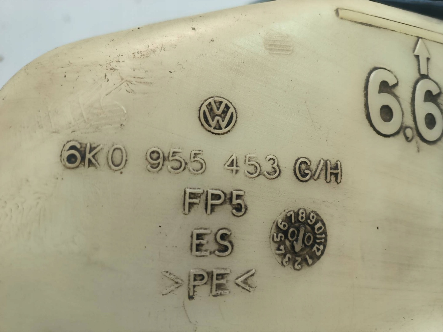 washer fluid tank 6K0955453G SEAT IBIZA