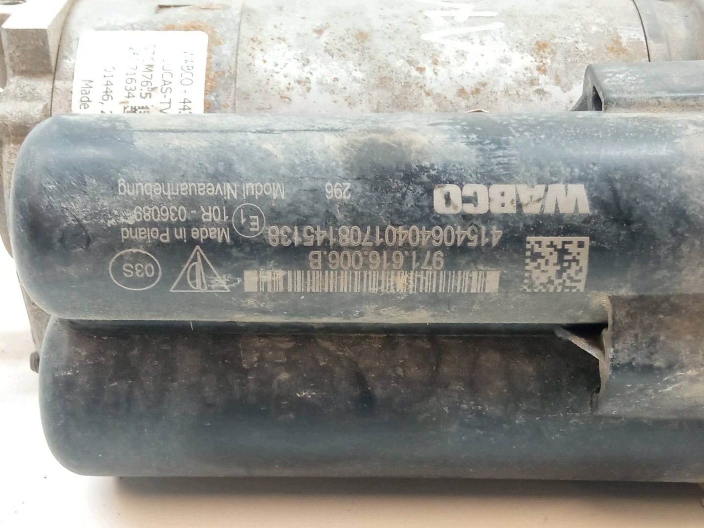compressore sospensioni 4430203001 971616006B Porsche Panamera II 971