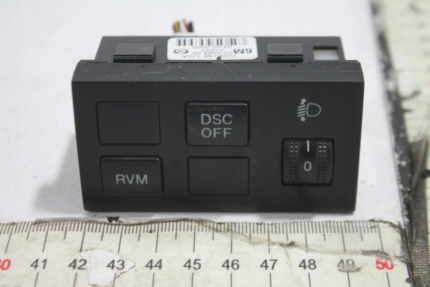 PANEL REGULACJA RVM G33C66170A MAZDA 6 GH 07-12