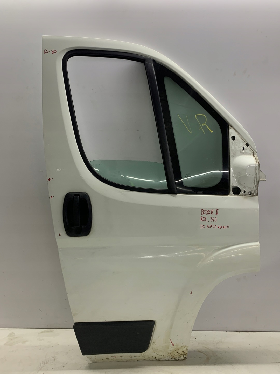 door right front right front PEUGEOT BOXER II (2006-2014) colour 249
