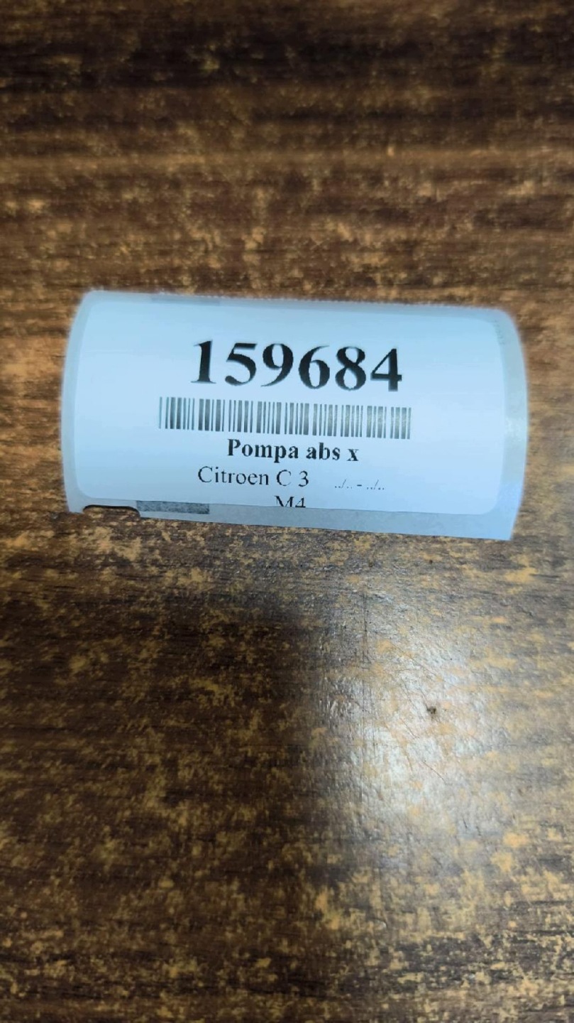 CITROEN C3 pump ABS 9641965380